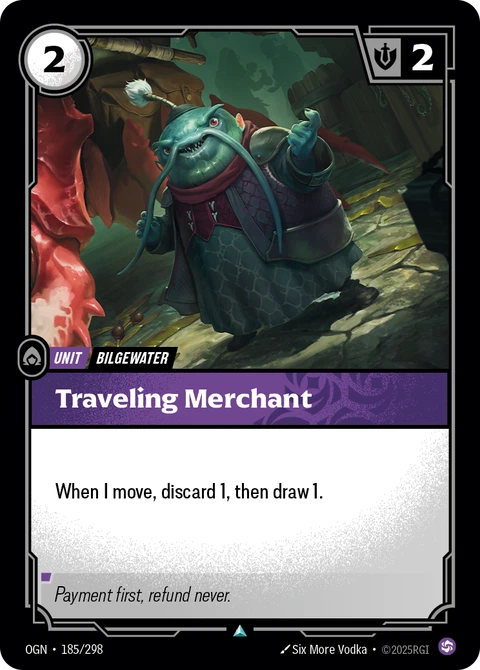 Traveling Merchant - Riftbound card