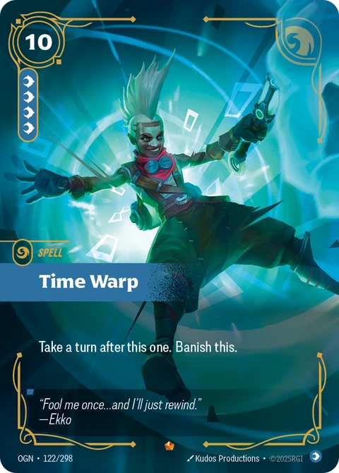 Time Warp - Riftbound card