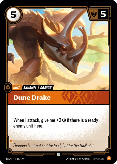 Dune Drake - Riftbound card