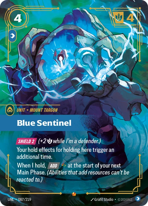 Blue Sentinel, Riftbound Legend