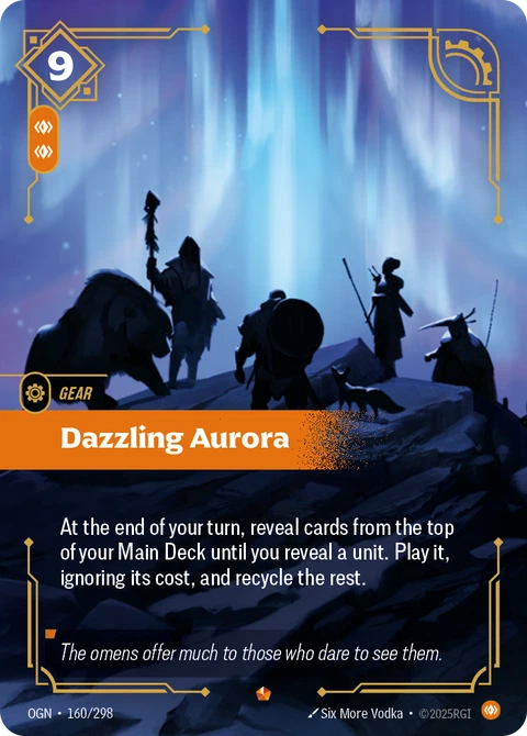 Dazzling Aurora - Riftbound card
