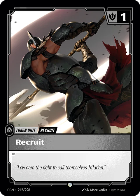 Recruit (NX) - Riftbound card