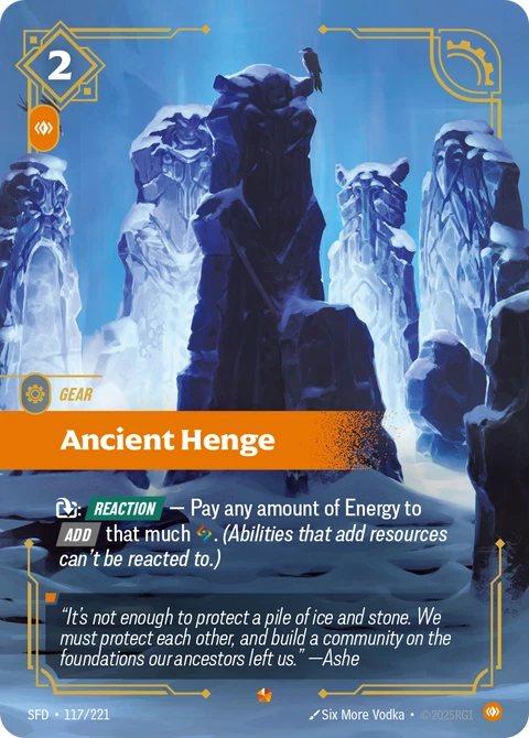 Ancient Henge - Riftbound card