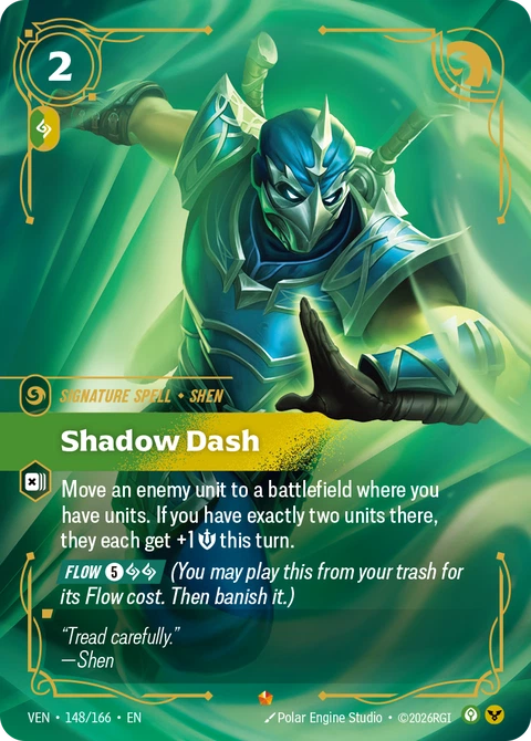 Shadow Dash - Riftbound card