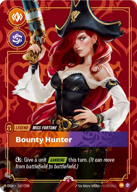 Miss Fortune, Bounty Hunter - Riftbound card