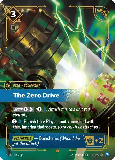 The Zero Drive - Riftbound card