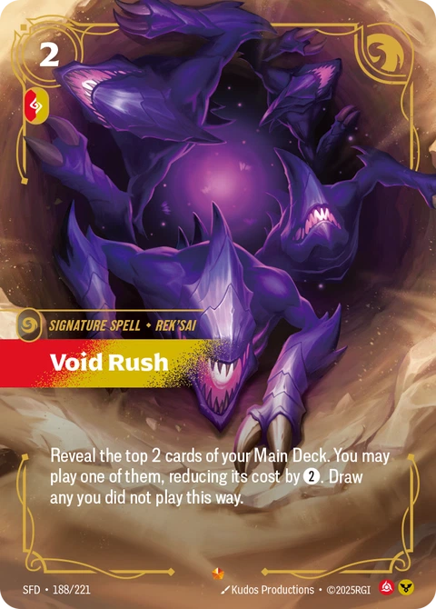 Void Rush - Riftbound card