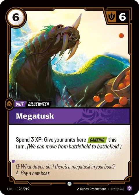 Megatusk - Riftbound card