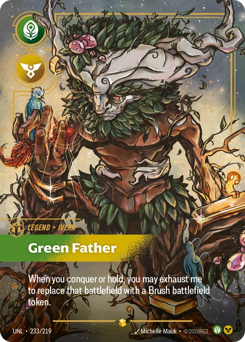 Ivern, Green Father - Riftbound card