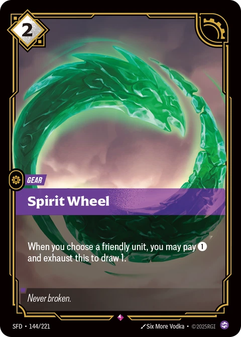 Spirit Wheel - Riftbound card