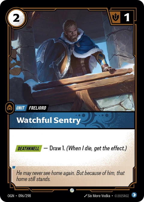 Watchful Sentry, Riftbound Legend