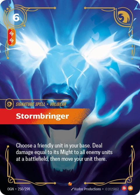 Stormbringer - Riftbound card