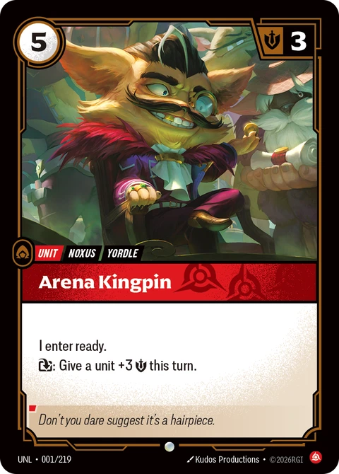 Arena Kingpin - Riftbound card