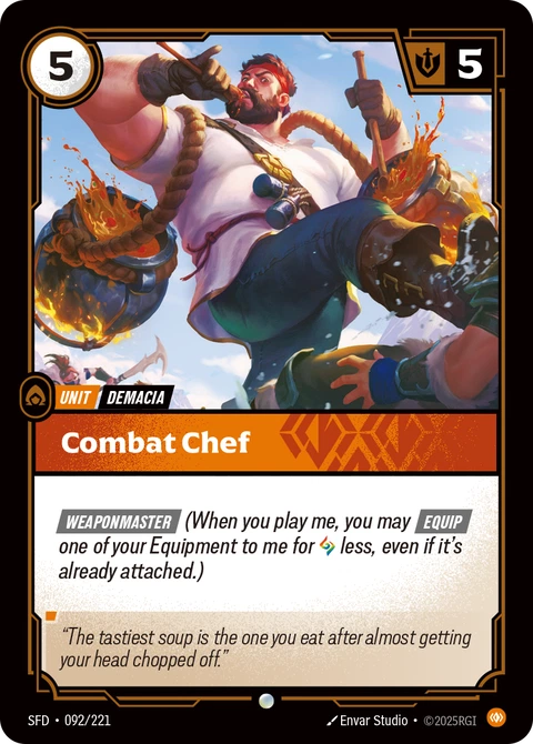 Combat Chef - Riftbound card