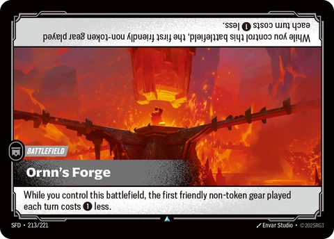 Ornn's Forge - Riftbound card