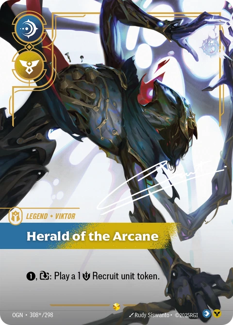 Viktor, Herald of the Arcane - Riftbound card
