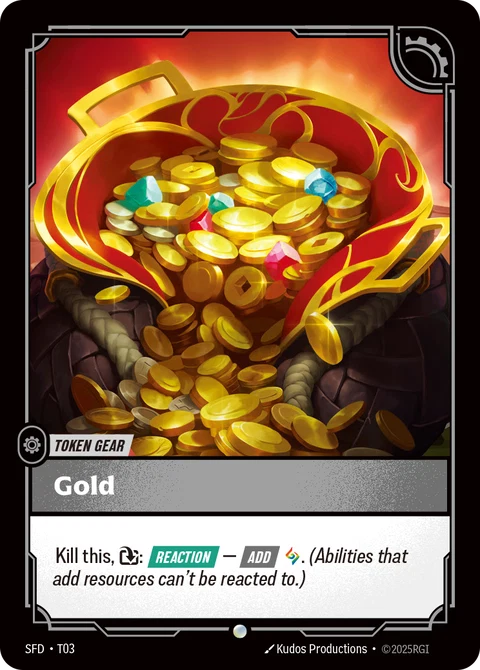 Gold - Riftbound card