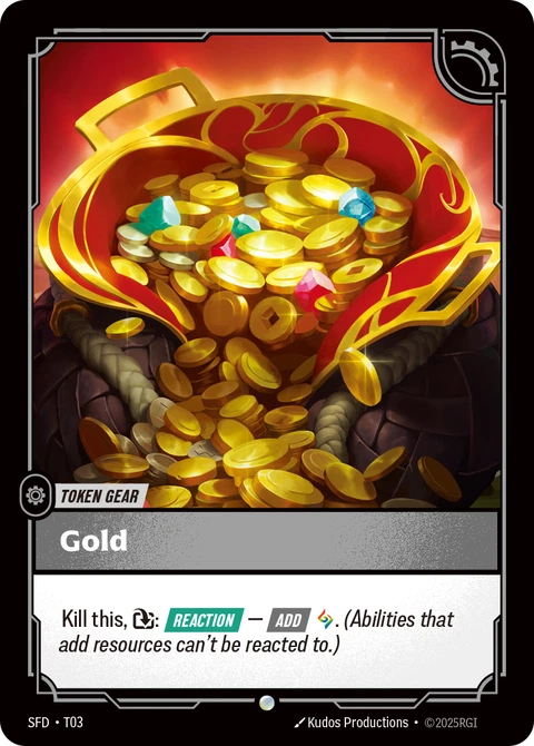 Gold - Riftbound card