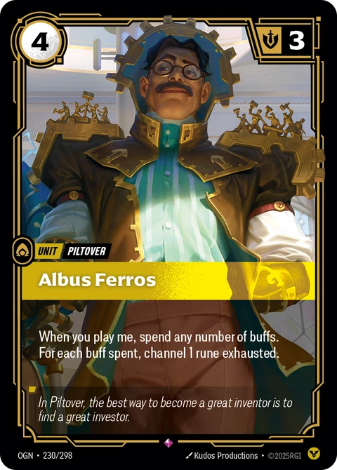 Albus Ferros - Riftbound card