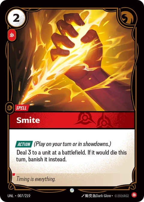 Smite - Riftbound card