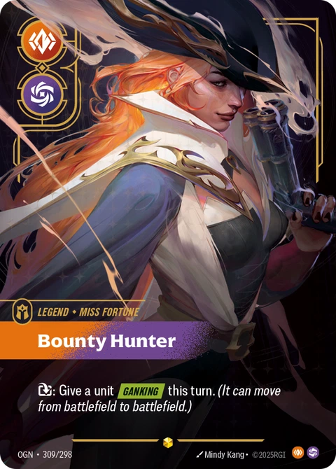 Miss Fortune, Bounty Hunter - Riftbound card