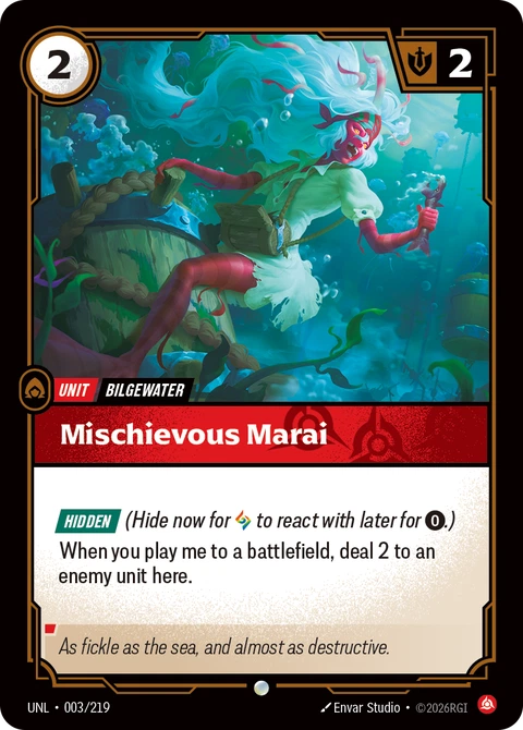 Mischievous Marai - Riftbound card