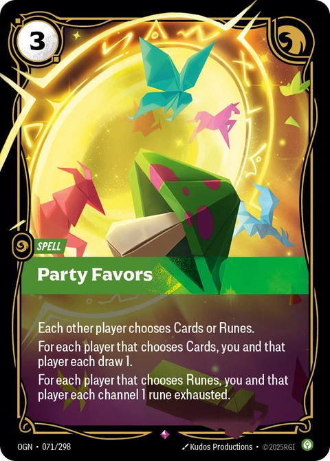 Party Favors - Riftbound card