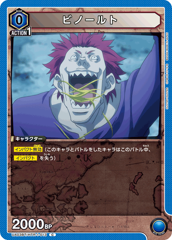 Irissia : HxH bombers bleu