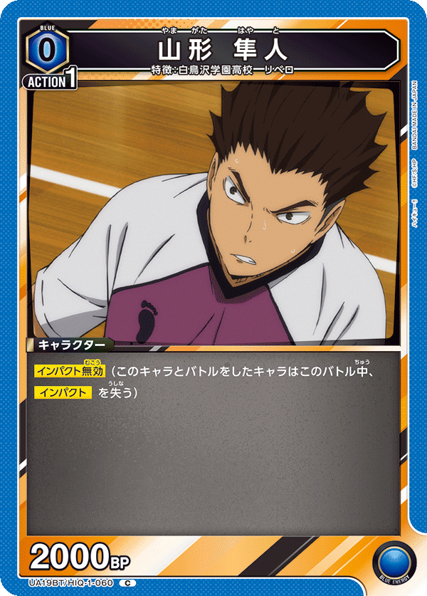 Blue Ushijima Haikyu