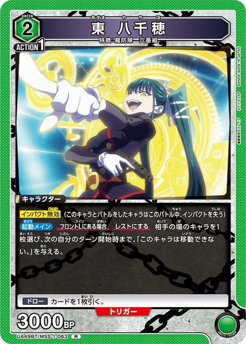 Yachiho Azuma, Union Arena (Asia) Main Card