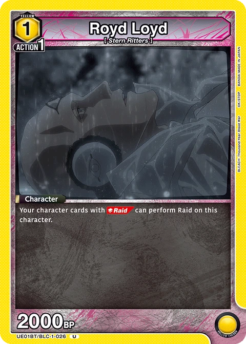 Royd Loyd - Union Arena (English) card