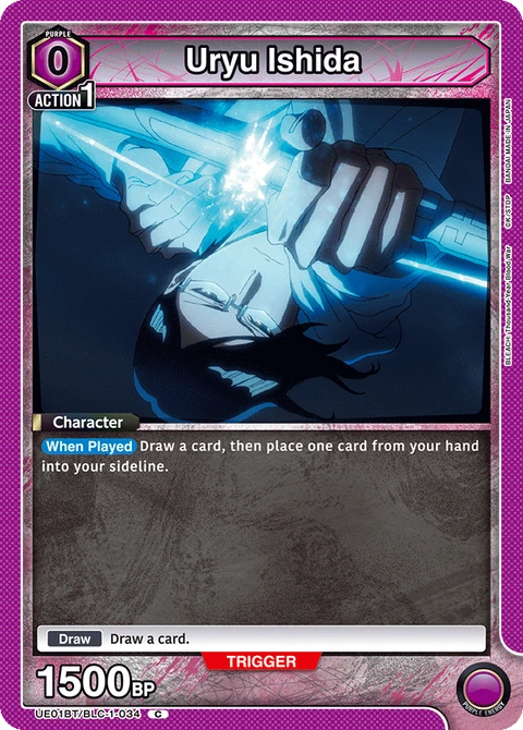 Uryu Ishida - Union Arena (English) card