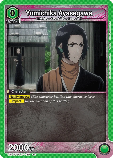 Yumichika Ayasegawa - Union Arena (English) card