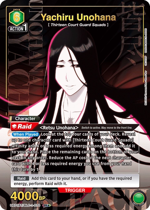 Yachiru Unohana - Union Arena (English) card
