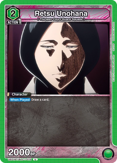 Retsu Unohana - Union Arena (English) card