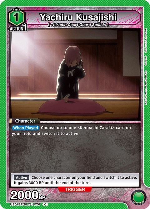 Yachiru Kusajishi - Union Arena (English) card
