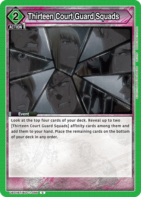 Thirteen Court Guard Squads - Union Arena (English) card