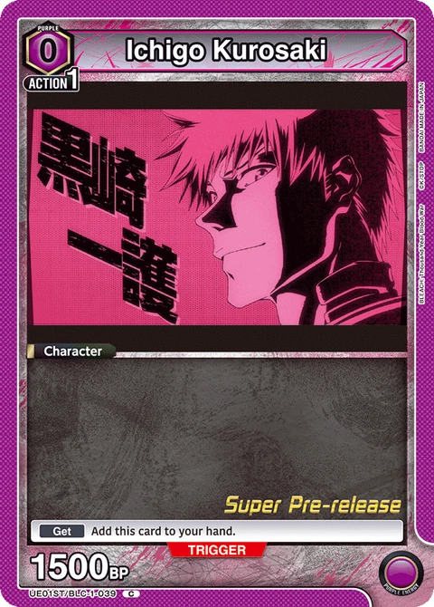Ichigo Kurosaki - Union Arena (English) card