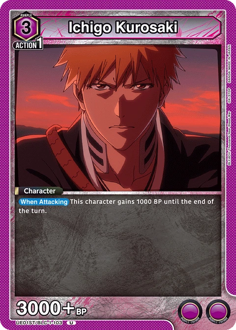 Ichigo Kurosaki - Union Arena (English) card