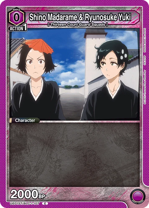 Shino Madarame & Ryunosuke Yuki - Union Arena (English) card