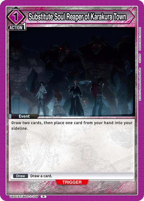 Substitute Soul Reaper of Karakura Town - Union Arena (English) card