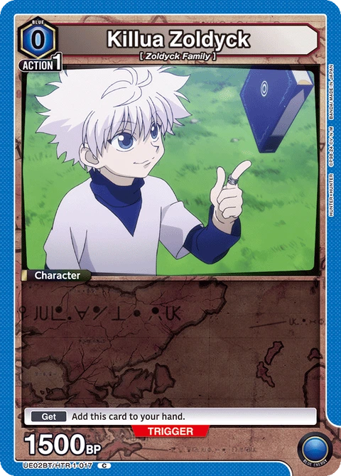 Killua Zoldyck - Union Arena (English) card