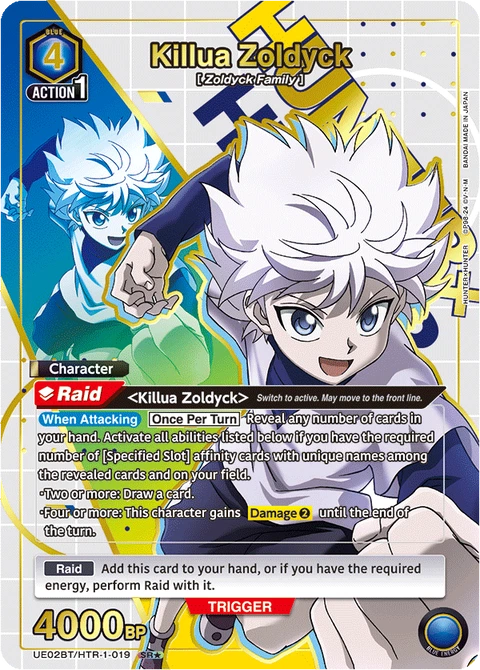 Killua Zoldyck - Union Arena (English) card