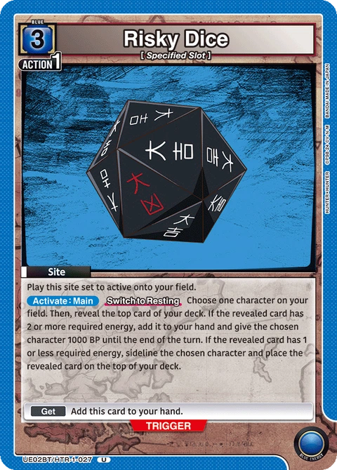 Risky Dice - Union Arena (English) card