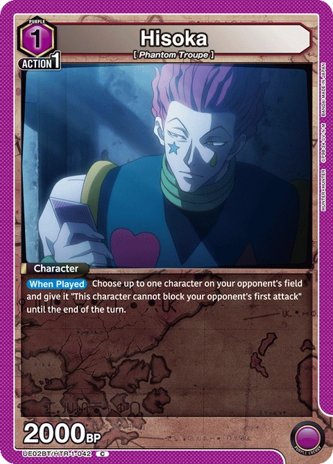 Hisoka - Union Arena (English) card