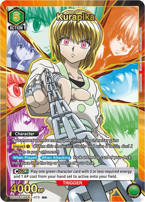 Kurapika - Union Arena (English) card