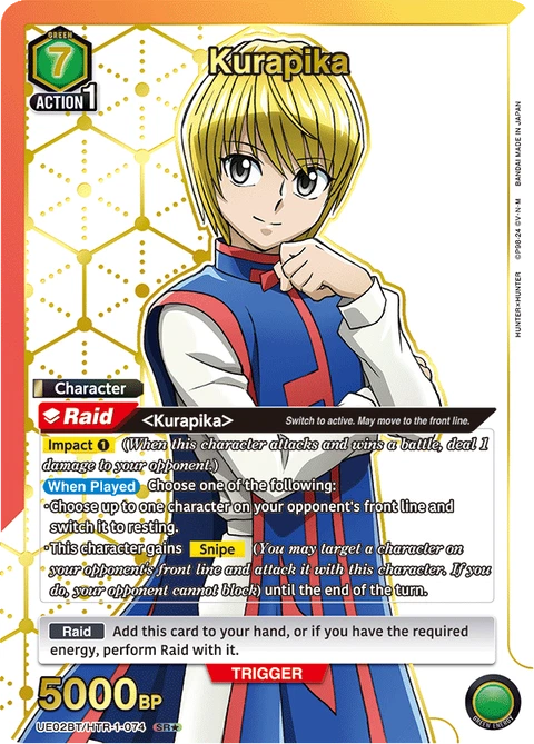 Kurapika - Union Arena (English) card