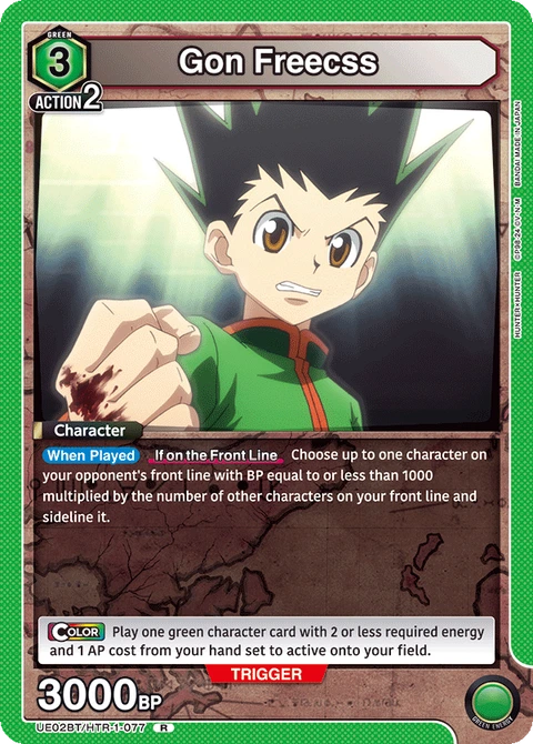 Gon Freecss - Union Arena (English) card