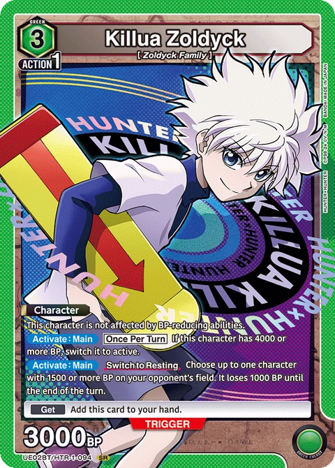 Killua Zoldyck - Union Arena (English) card