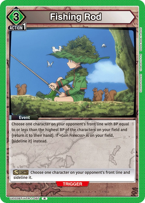 Fishing Rod - Union Arena (English) card